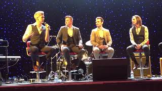 Collabro  Interview band highlights 2018 Stages Cruise [upl. by Lasonde]