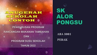 PERAK  SK ALOR PONGSU [upl. by Stiruc]