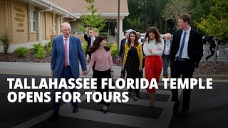 The Tallahassee Florida Temple Opens for Public Tours [upl. by Yenahs]