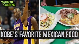 Louie G Goes to Kobe Bryants Favorite Mexican Restaurant [upl. by Xuaeb]