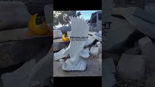 Luxury Marble Eagle Made by Moonlight Star Marble Hub viralvideo shorts trending youtubeshorts [upl. by Atiuqaj]