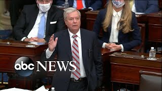 Lindsey Graham delivers remarks on Capitol breach [upl. by Patterson]