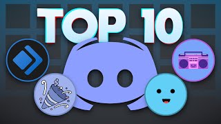 Top 10 BEST Discord Bots to use in your server 2020 Guide [upl. by Cleres]