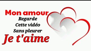 MON AMOUR JE TAIME ❣️ Merci dêtre exceptionnelle dans ma vie Pour toi mon cœur [upl. by Alil]