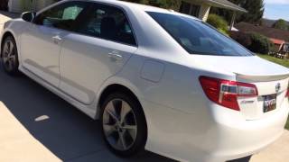 2012 Toyota Camry SE 1LADY OWNER GARAGED NON SMOKER SINCE NEW FOR SALE EBAY [upl. by Averell]