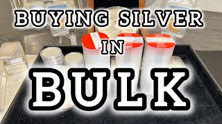 The SAVINGS of buying silver in bulk [upl. by Nyrak]