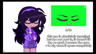 Rating gacha greenscreens cuz I have nothing to do D with creditsAphmauRead desc [upl. by Murielle514]