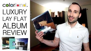 Colorland Luxury Lay Flat Photo Book  Review  Discount Code [upl. by Corabelle947]