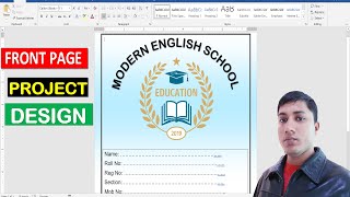 How to Design Printable Business Report in MS Word with Cover Page in a Booklet Style [upl. by Ellimac]