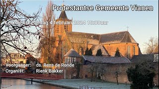 Kerkdienst zondag 21 januari 2024 PKN Vianen [upl. by Alek437]