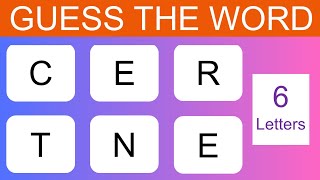 Only A Genius Can Guess These Words  Jumbled Word Game with Answers Part 04  Brain Fun [upl. by Aihsram176]