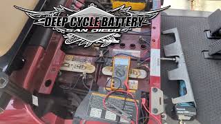 How to Maintain Golf Cart Battery and Replace When Batteries Have Dry Cells [upl. by Asiilanna202]