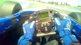 Eyes View inside Prost AP04 Magny Cours Historic GP F1 30 June 2019 [upl. by Odirfliw722]