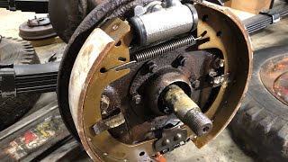 Jeep Willys brakes [upl. by Olmstead]