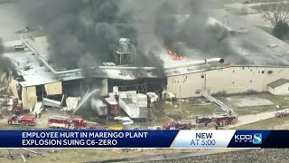 Worker injured in C6Zero plant explosion in Marengo sues company [upl. by Sib329]