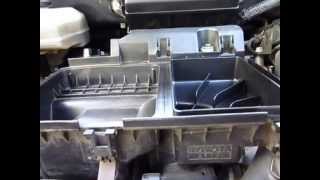 Toyota Prius 20042009 throttle plate cleaning and air filter change [upl. by Obellia]