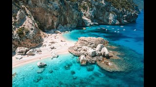 COSTA DI BAUNEIðŸ‡®ðŸ‡¹ Cala Mariolu Cala GoloritzÃ¨ Cala dei Gabbiani Cala Luna [upl. by Fiske]