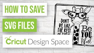 🥰 How to Create SVG Files in Cricut Design Space [upl. by Alethia]