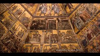 Battistero di sGiovanni The Ceiling golden Mosaic in Florence Baptistry manortiz [upl. by Schwinn976]