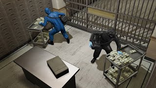 Union depository contract  GTA 5 Heist fun [upl. by Wilkinson]