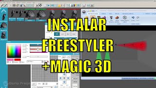 Magic 3D y Freestyler dmx Instalación en Windows 7 No bajes el 41  Leer Descripción [upl. by Einomrah707]