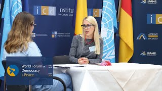 An interview with Oana Murariu Member of the Romanian Parliament [upl. by Rattray]