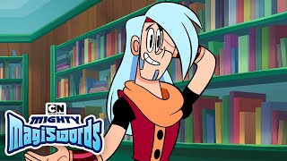 Bookish  Minisode  Mighty Magiswords  Cartoon Network [upl. by Ahsinwad]