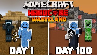 I Survived 100 Days of Hardcore Minecraft in a Nuclear Wasteland And Here’s What Happened [upl. by Bushweller]