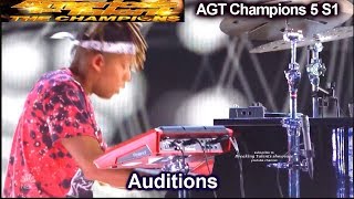 Tokio Myers pianist STUNNING PERFORMANCE Audition  Americas Got Talent Champions 5 AGT [upl. by Wehrle]