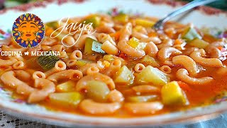 Sopa de Coditos Nutritiva y con Mucho Sabor [upl. by Alym271]