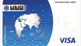 How to activate HNB card for online Shopping [upl. by Romine]