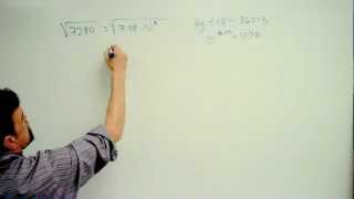 Finding a square root using logarithms [upl. by Vano297]