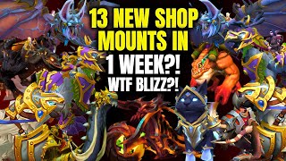 This Is A New Low For Blizzard 13 New Shop Mounts In 1 Week WoW The War Within  Patch 1105 [upl. by Wickham]