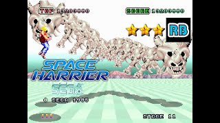 1985 60fps Space Harrier Nomiss ALL [upl. by Ondrea365]