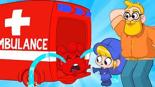 Ambulance Morphle  Morphle is SICK  Cartoons for Kids  Mila and Morphle TV [upl. by Liman213]