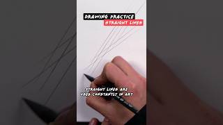 How to Draw STRAIGHT LINES FREEHAND [upl. by Busiek]