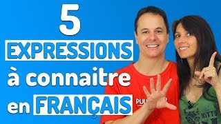 EXPRESSIONS FRANÇAISES à connaitre pour parler comme un Français [upl. by Beauregard]