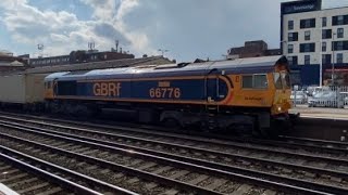 Class 66  66776 ‘Joanne’  GB Railfreight  Eastleigh  160921 [upl. by Airakaz]