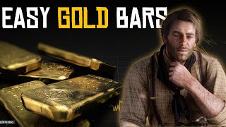 Early and Easy Gold Bars in Red Dead Redemption 2 [upl. by Aneret]