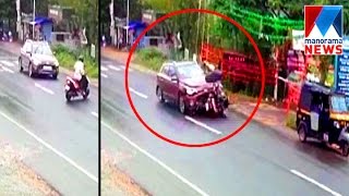 CCTV footage shows horror moment from wayand accident  Manorama News [upl. by Beatty]