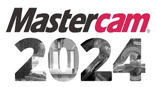 Mastercam 2024  The Latest Release of the 1 CAM Software in the World [upl. by Ahselak]