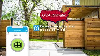 USAutomatic Nexx Gate WiFi Bluetooth Gate Opener [upl. by Shevlo]