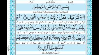 Surah Al Fil Feel with Urdu Translation  Complete Best Urdu Tarjuma [upl. by Kneeland]