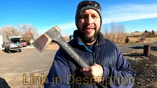 Firewood Splitting Trick Never Before Seen on YouTube [upl. by Lynch]