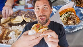 Ultimate TIJUANA TACO TOUR 🇲🇽 Mexican Street Food in Tijuana Mexico [upl. by Pampuch]