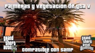 vegetacion real para gta san andreas 2017 [upl. by Seigel272]