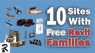 10 Sites For Free Revit Families [upl. by Prosper]