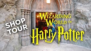 HARRY POTTER SHOP TOUR Filchs Emporium  WIZARDING WORLD UNIVERSAL ORLANDO [upl. by Yrrap]