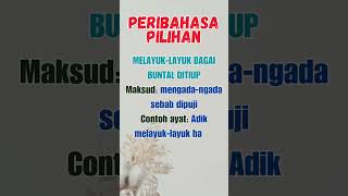 PART 194  Peribahasa pilihan dan Maksud  JenisJenis Peribahasa [upl. by Erdnaek]