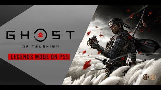 Playing Ghost of Tsushima  Legends Mode  PlayStation 5 [upl. by Gerianne]